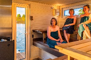 MV Hausboot - Riverlodge Sauna Hausboot